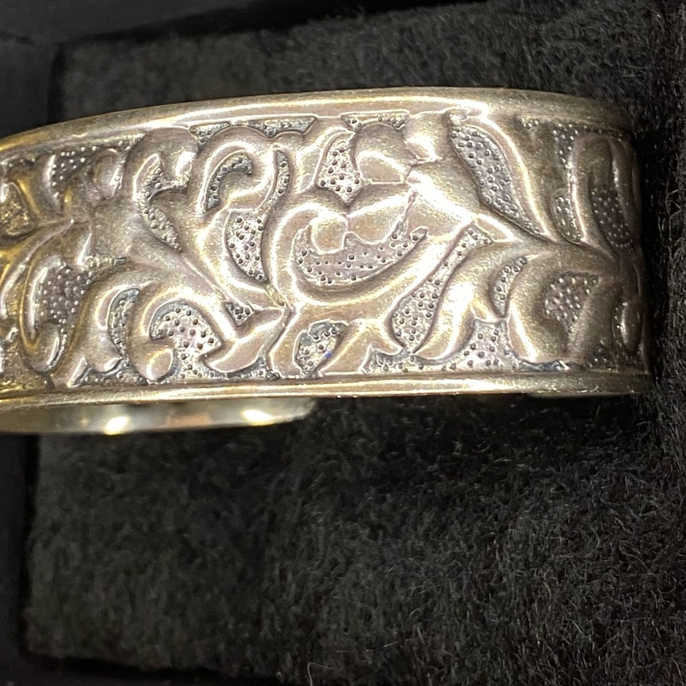 Silpada, textured cuff bracelet, Sterling Silver 925